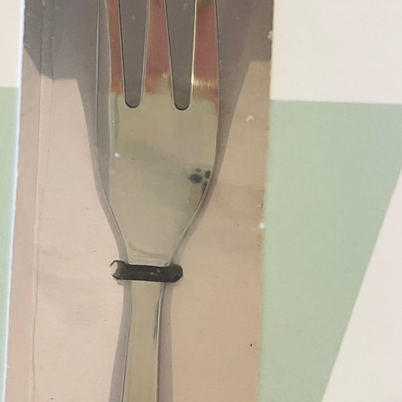 BERGHOFF 24 PIECES Flatware Dessert Set 12 SPOONS,12 cake FORKS, silver - Picture 3 of 9